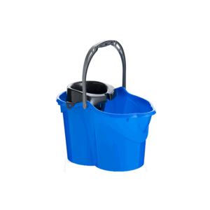 Cubo 15L con escurridor ovalado (Azul)