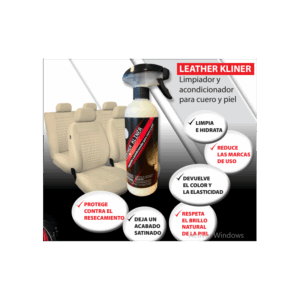 Leather Kliner 500ML Limpiador asientos de cuero y piel